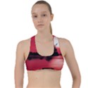 Open sea Criss Cross Racerback Sports Bra View1