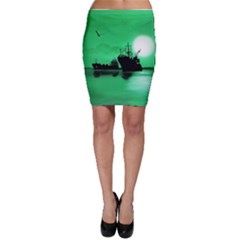 Open Sea Bodycon Skirt by Valentinaart