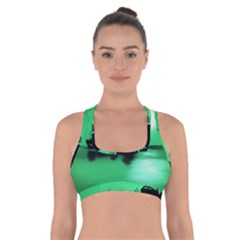 Open Sea Cross Back Sports Bra