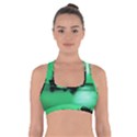 Open sea Cross Back Sports Bra View1