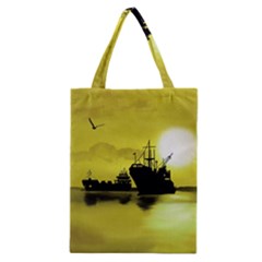 Open Sea Classic Tote Bag by Valentinaart