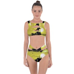 Open Sea Bandaged Up Bikini Set 