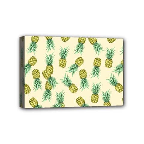 Pineapples Pattern Mini Canvas 6  X 4  by Valentinaart