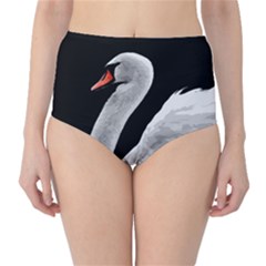 Swan High-waist Bikini Bottoms by Valentinaart