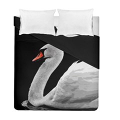 Swan Duvet Cover Double Side (full/ Double Size)