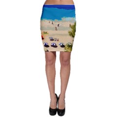 Beach Bodycon Skirt by Valentinaart