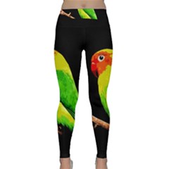 Parrot  Classic Yoga Leggings by Valentinaart