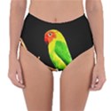 Parrot  Reversible High-Waist Bikini Bottoms View3