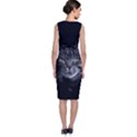 Domestic cat Sleeveless Velvet Midi Dress View2