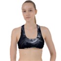 Domestic cat Criss Cross Racerback Sports Bra View1