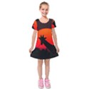 Giraffe  Kids  Short Sleeve Velvet Dress View1