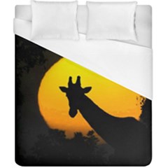 Giraffe  Duvet Cover (california King Size) by Valentinaart