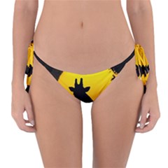 Giraffe  Reversible Bikini Bottom by Valentinaart