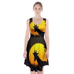 Giraffe  Racerback Midi Dress by Valentinaart