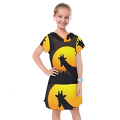 Giraffe  Kids  Drop Waist Dress