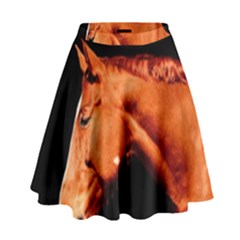 Horse High Waist Skirt by Valentinaart