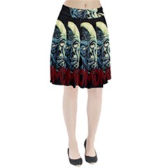 Zombie Pleated Skirt by Valentinaart