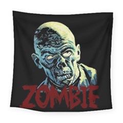 Zombie Square Tapestry (large) by Valentinaart