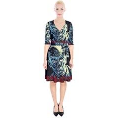 Zombie Wrap Up Cocktail Dress