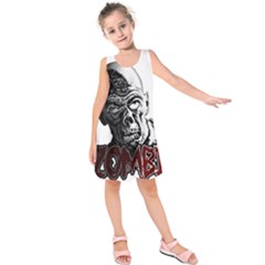 Zombie Kids  Sleeveless Dress by Valentinaart