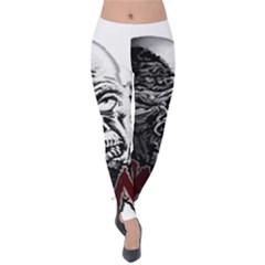 Zombie Velvet Leggings by Valentinaart