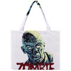 Zombie Mini Tote Bag by Valentinaart