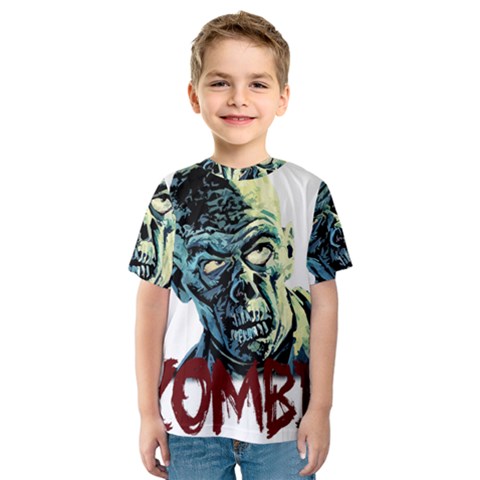 Zombie Kids  Sport Mesh Tee by Valentinaart