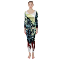 Zombie Long Sleeve Catsuit by Valentinaart