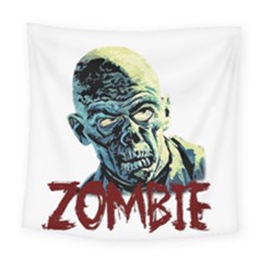 Zombie Square Tapestry (large) by Valentinaart