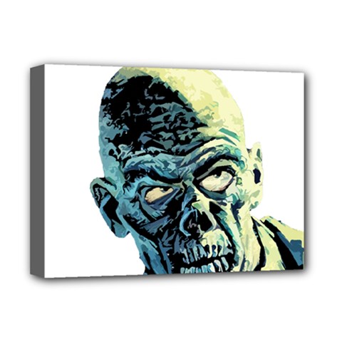 Zombie Deluxe Canvas 16  X 12   by Valentinaart