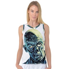 Zombie Women s Basketball Tank Top by Valentinaart