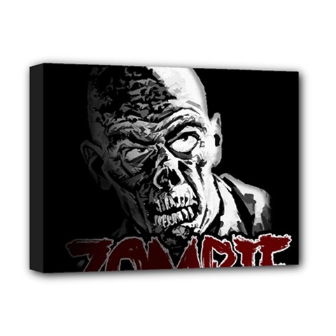 Zombie Deluxe Canvas 16  X 12   by Valentinaart