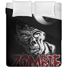 Zombie Duvet Cover Double Side (california King Size) by Valentinaart