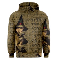 Witchcraft Vintage Men s Zipper Hoodie