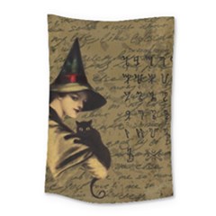 Witchcraft Vintage Small Tapestry by Valentinaart