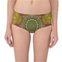 Mandala In Metal And Pearls Mid-Waist Bikini Bottoms View1