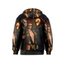 The Dark Side, Women With Skulls In The Night Kids  Zipper Hoodie View2