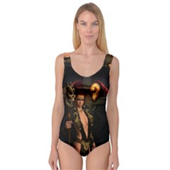 The Dark Side, Women With Skulls In The Night Princess Tank Leotard  by FantasyWorld7