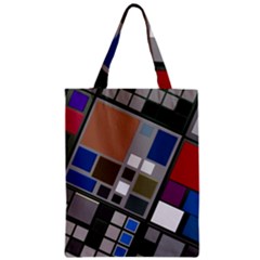 Abstract Composition Zipper Classic Tote Bag by Nexatart