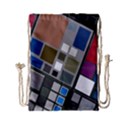 Abstract Composition Drawstring Bag (Small) View2