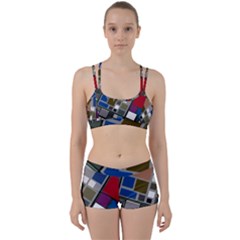 Abstract Composition Women s Sports Set by Nexatart