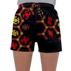 Algorithmic Drawings Sleepwear Shorts