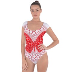 Butterfly Short Sleeve Leotard 