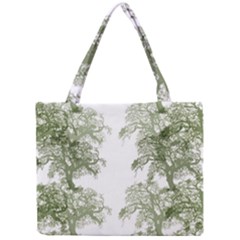 Trees Tile Horizonal Mini Tote Bag by Nexatart