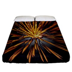 Pyrotechnics Thirty Eight Fitted Sheet (california King Size) by Nexatart