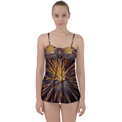 Pyrotechnics Thirty Eight Babydoll Tankini Set