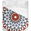 Mandala Art Ornament Pattern Duvet Cover (California King Size) View1