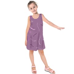 Plumelet Pen Ethnic Elegant Hippie Kids  Sleeveless Dress