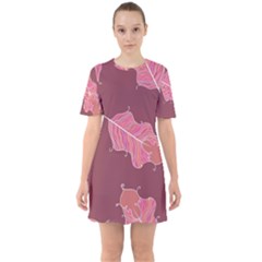 Plumelet Pen Ethnic Elegant Hippie Mini Dress