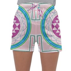 Mandala Design Arts Indian Sleepwear Shorts